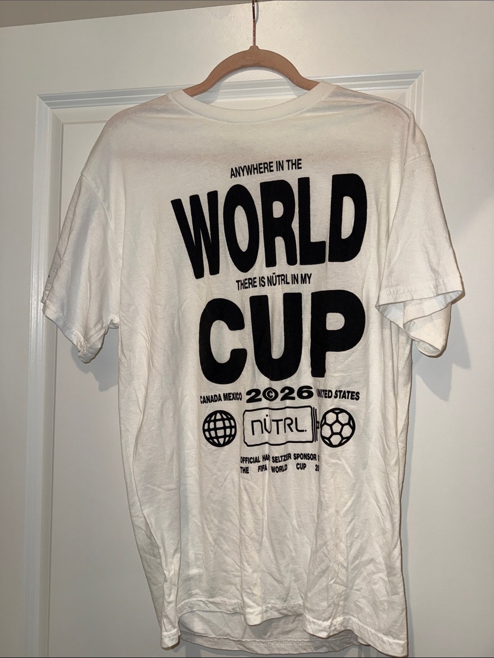 White World Cup 2026 Graphic T-Shirt